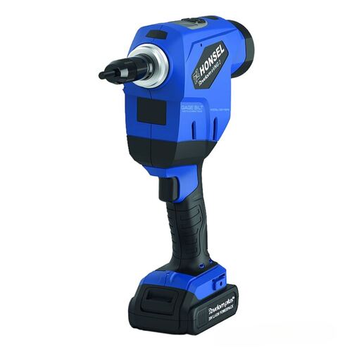 GB116RN/2 CORDLESS RIVET GUN - INSTALLS: RIVET NUTS M4-M10, M3/M12 OPTIONAL, RIVET STUDS M4-M8